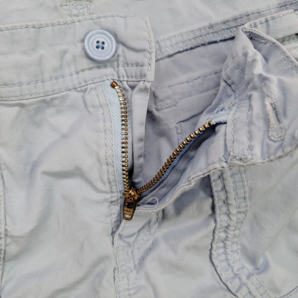 UNIONBAY Women's Sky Blue Cargo Shorts - Picture 6 of 7